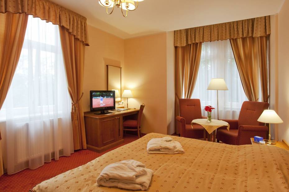 Marienbad, Hotel Vltava SPA - Die Zimmer