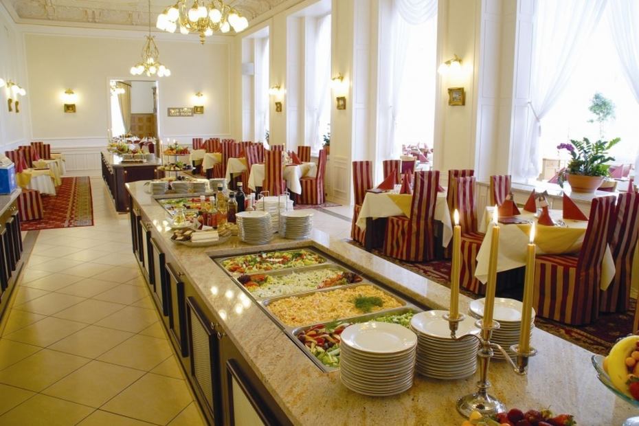 Karlsbad, Hotel Bristol - Die Verpflegung