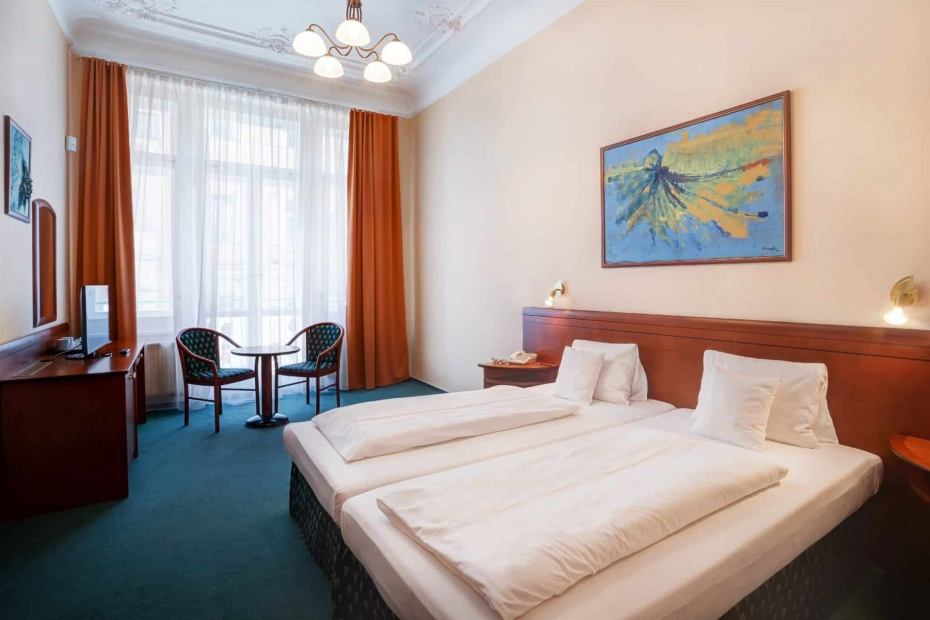 Marienbad, Hotel Westend, Die Zimmer